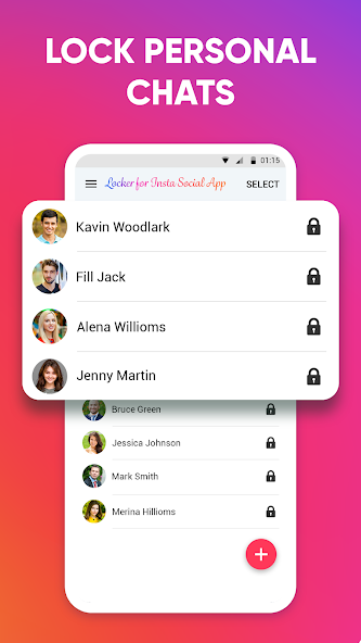 Locker for Insta Social App Mod Zrzut ekranu 2