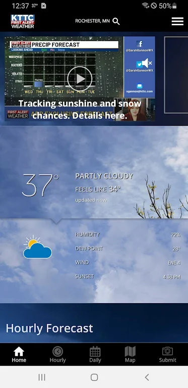 KTTC First Alert Weather स्क्रीनशॉट 0