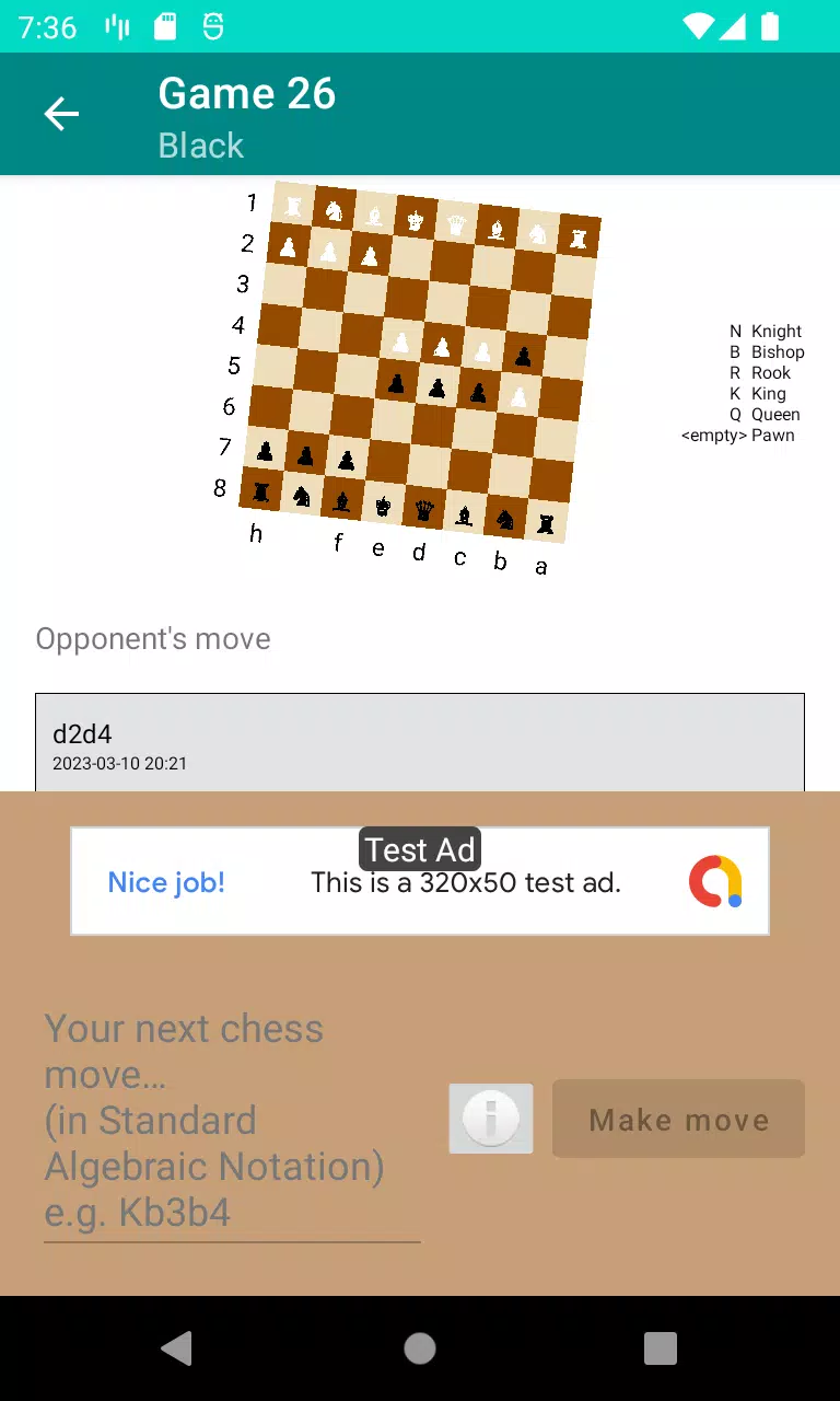 Unranked Chess Schermafbeelding 1