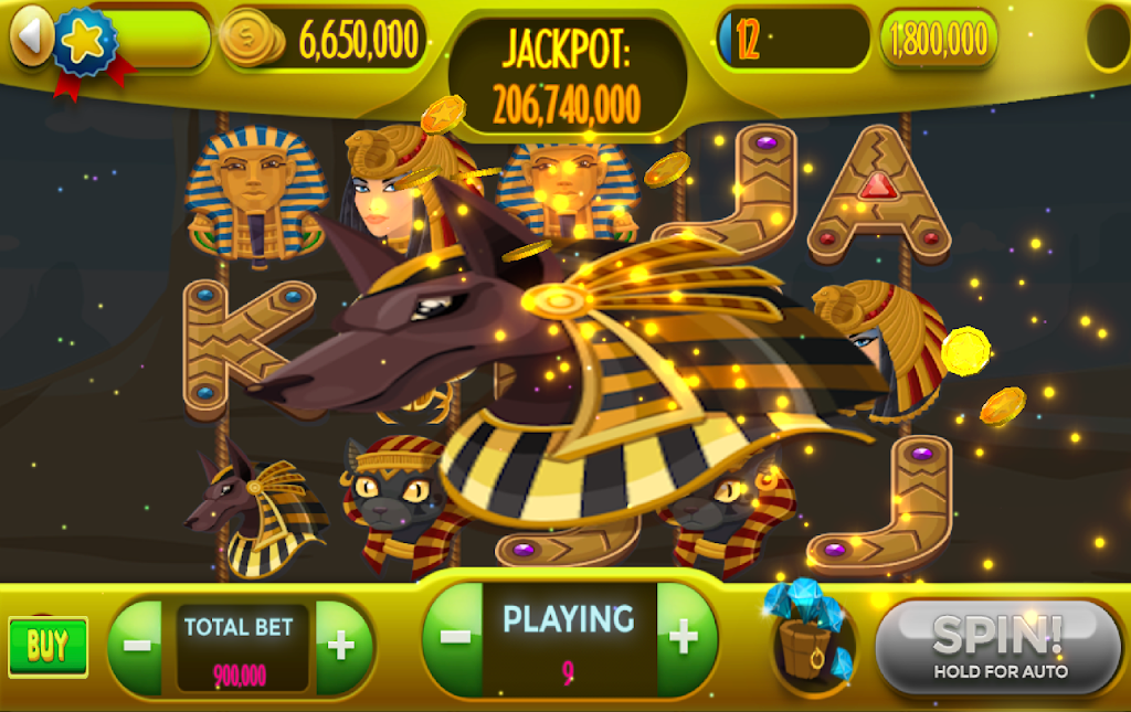 Egyptian Treasures Free Casino Slots Ảnh chụp màn hình 1