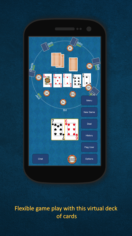 Multiplayer Deck Of Cards Скриншот 3