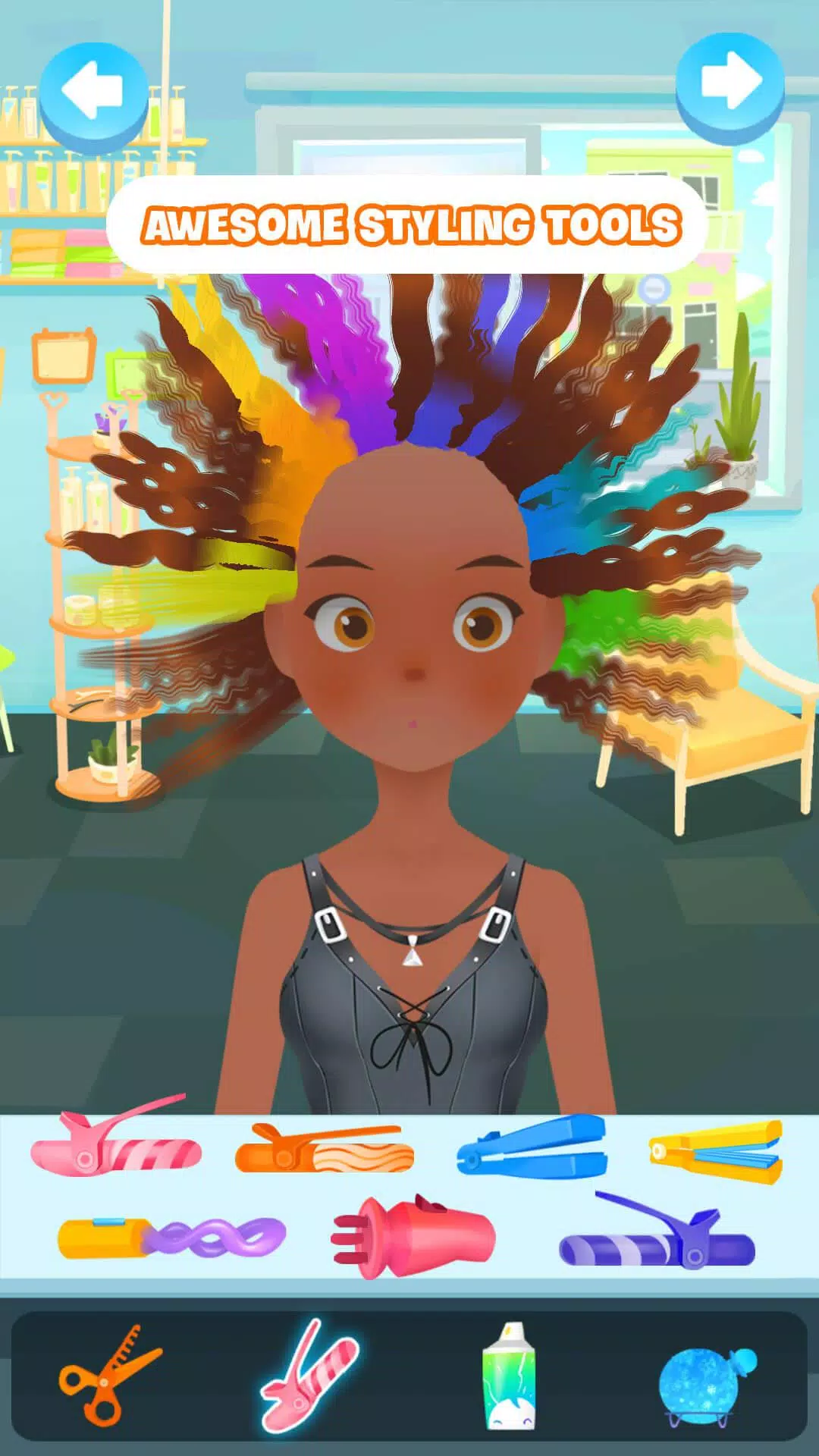 Hair salon games : Hairdresser Screenshot 1