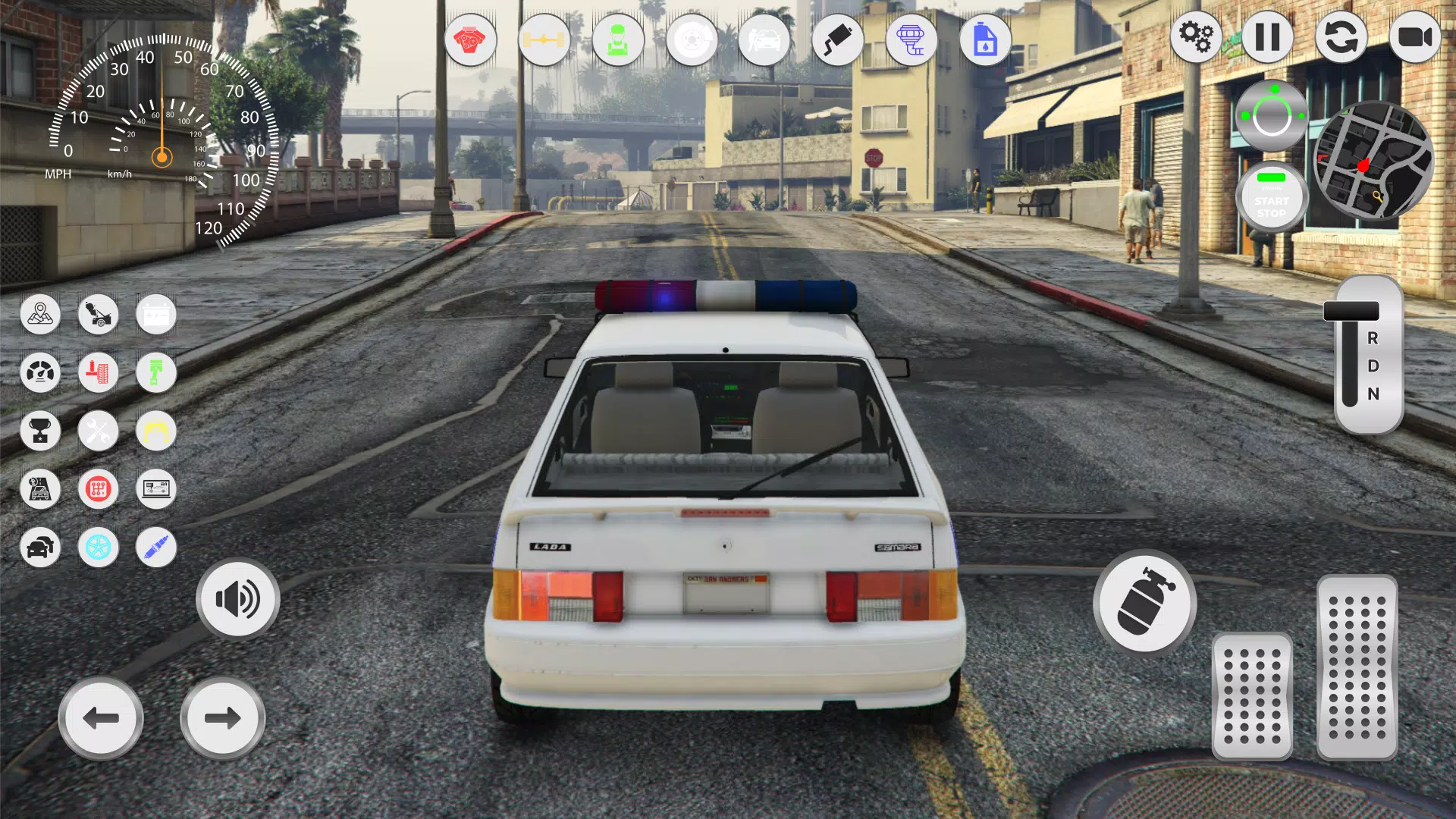 Lada 2114 Police Pursuit Capture d'écran 2