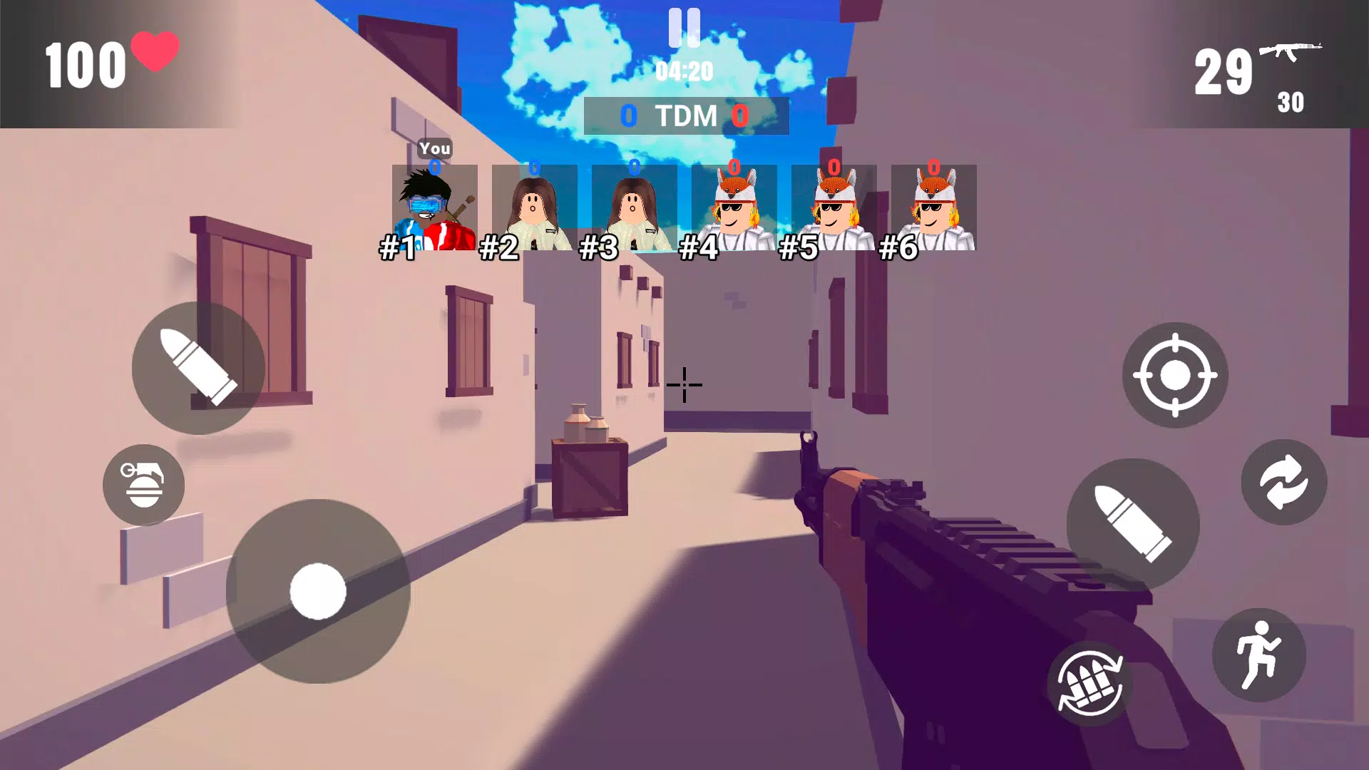 Gunfight Arena: Obby Shooter Capture d'écran 1