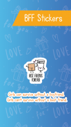 BFF Sticker For Chat- WAStickerApps 螢幕截圖 1