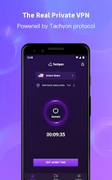 Tachyon VPN - Private Proxy ဖန်သားပြင်ဓာတ်ပုံ 0