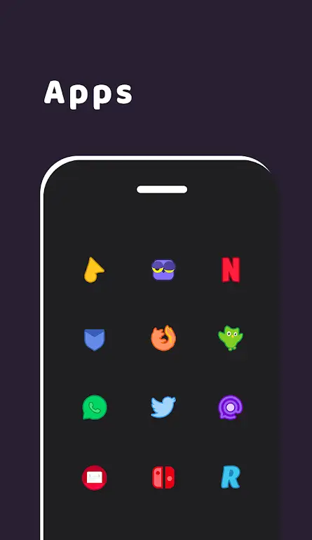 Duo Nano Icon Pack Captura de pantalla 0