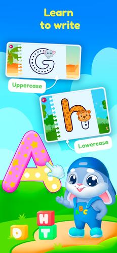 Binky ABC games for kids 3-6 Скриншот 1