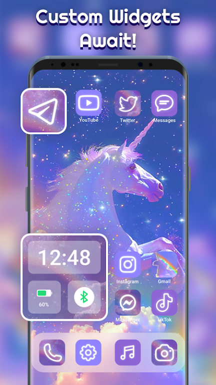 Themepack – App Icons, Widgets Mod স্ক্রিনশট 2
