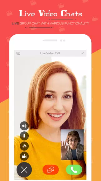 Live Video Chat - Random Video Call with Girls Screenshot 2