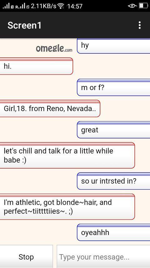 Omegle Chat - Talk to Strangers 螢幕截圖 1