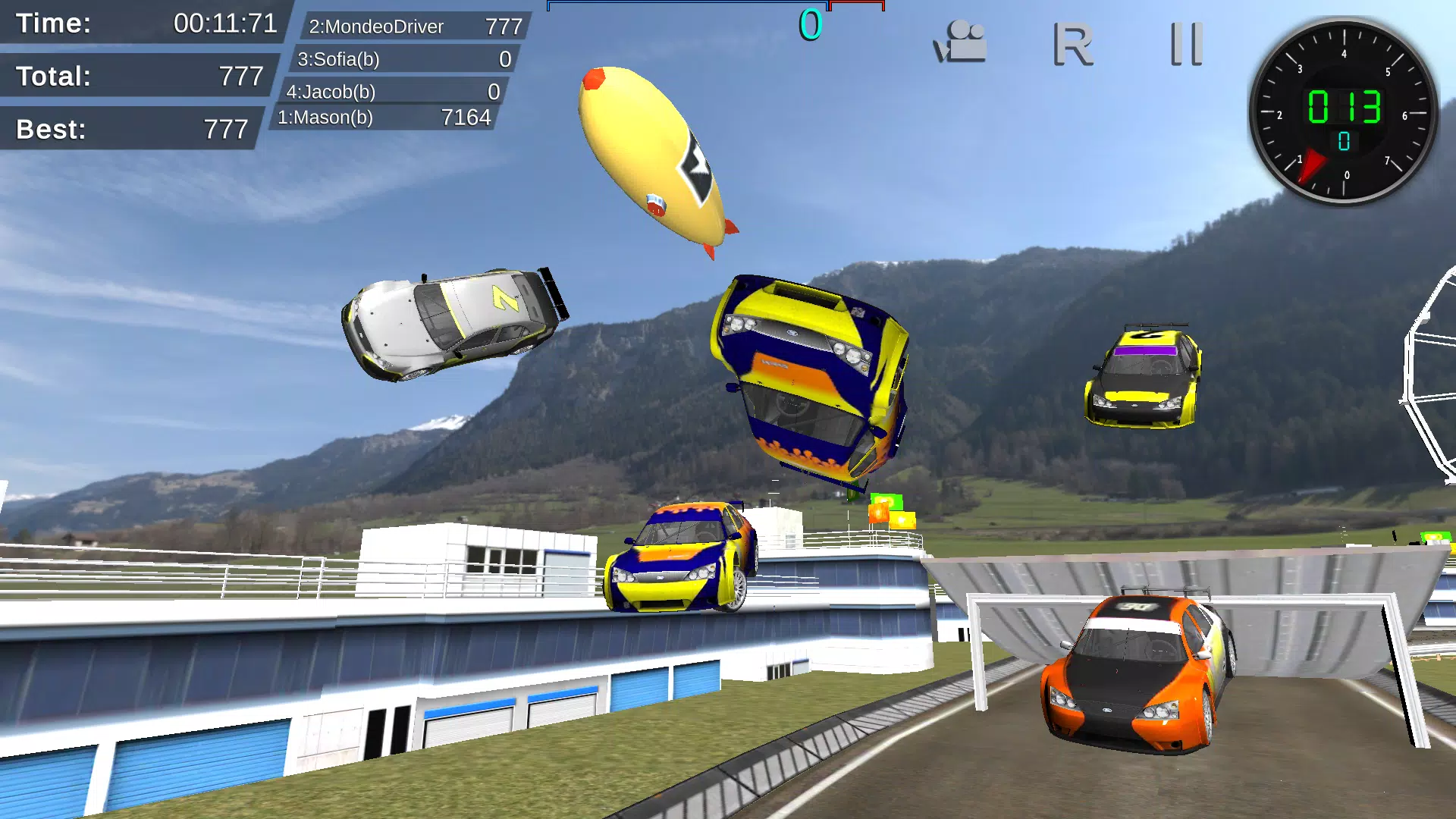 DriftZone: Mondeo Race Madness 螢幕截圖 1