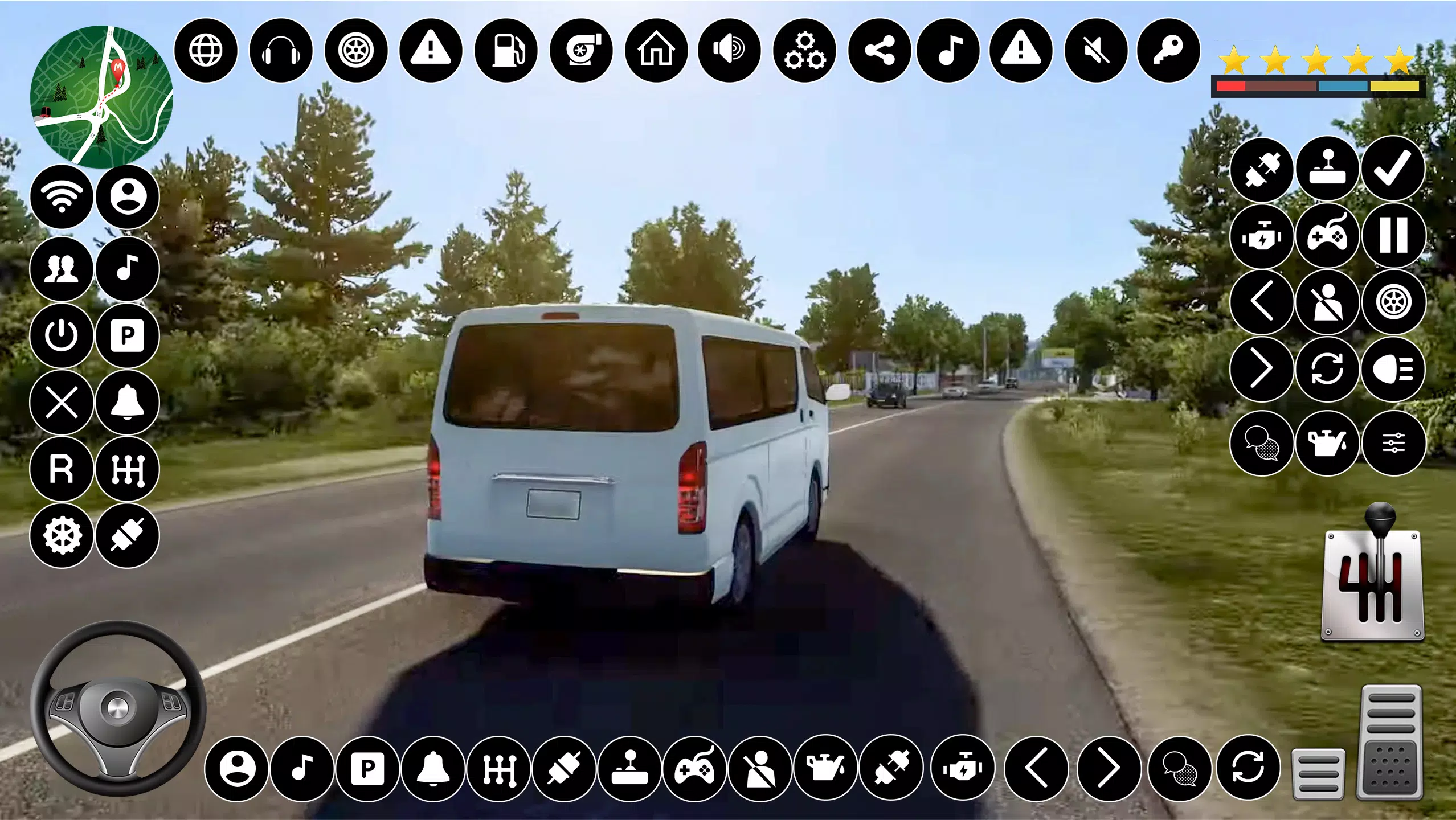 Car Games Dubai Van Simulator 螢幕截圖 3
