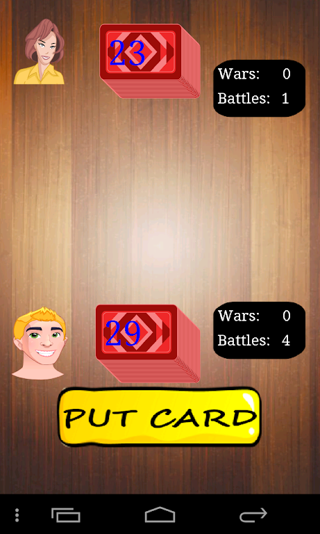 War - Playing Cards Free Ekran Görüntüsü 1