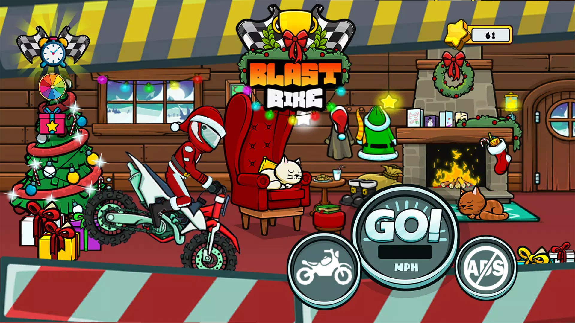 Blast Bike - 2D Race स्क्रीनशॉट 0