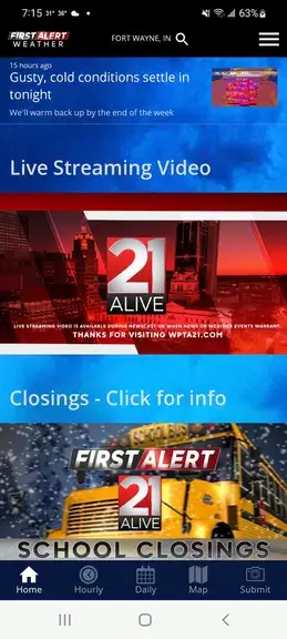 21Alive First Alert Weather Zrzut ekranu 2