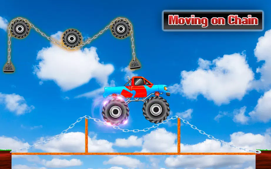 Rope Bridge Racer Car Game ภาพหน้าจอ 1