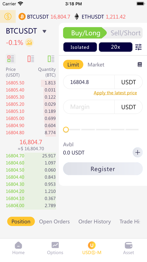 FTK Bitcoin & ETH Exchange Ekran Görüntüsü 3