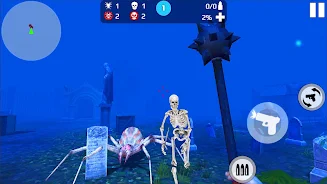 Skeleton Hunter: Survival 3D ဖန်သားပြင်ဓာတ်ပုံ 0