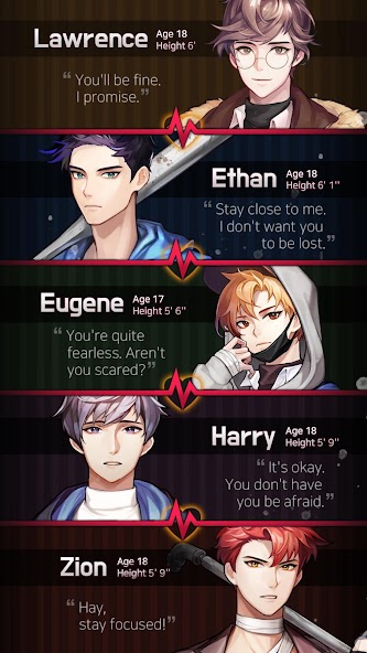 Dangerous Fellows:Otome Dating Mod Screenshot 2