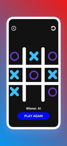 Tic Tac Toe - 2 Player Offline 스크린샷 1