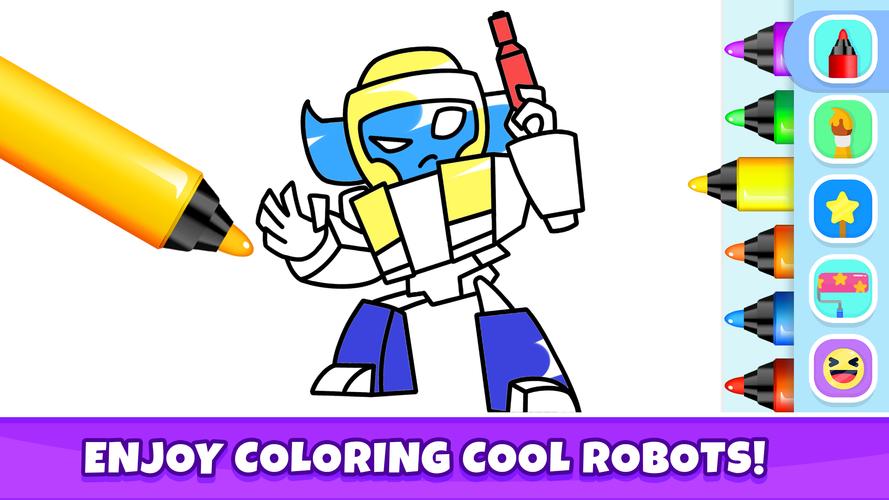 Kids Coloring Pages For Boys Zrzut ekranu 2