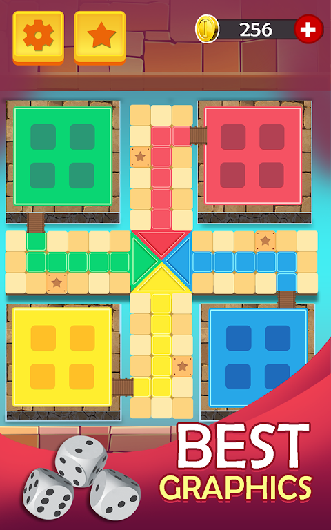 Ludo Fun: Free Family Dice Game ဖန်သားပြင်ဓာတ်ပုံ 0