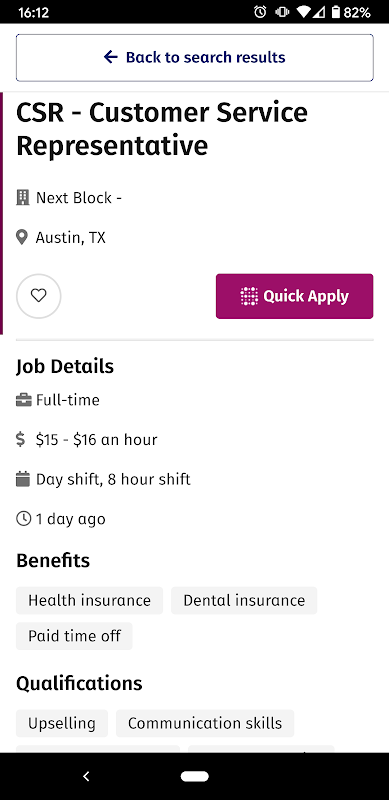 Job Search - Simply Hired Screenshot 1