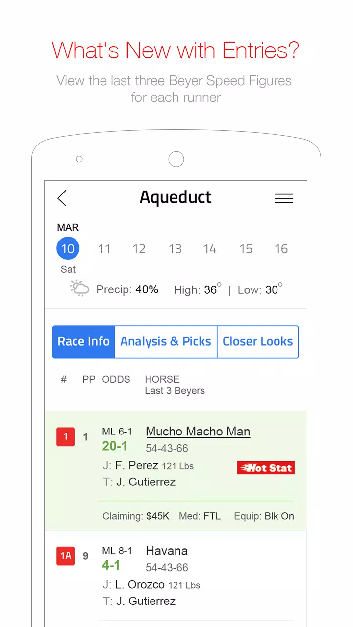Daily Racing Form স্ক্রিনশট 2