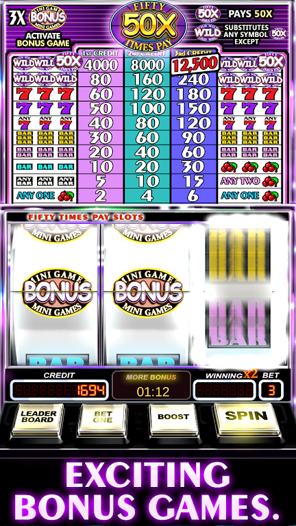 Schermata Free Slot Machine 50X Pay 2