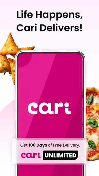 Cari: The best food delivered应用截图第0张