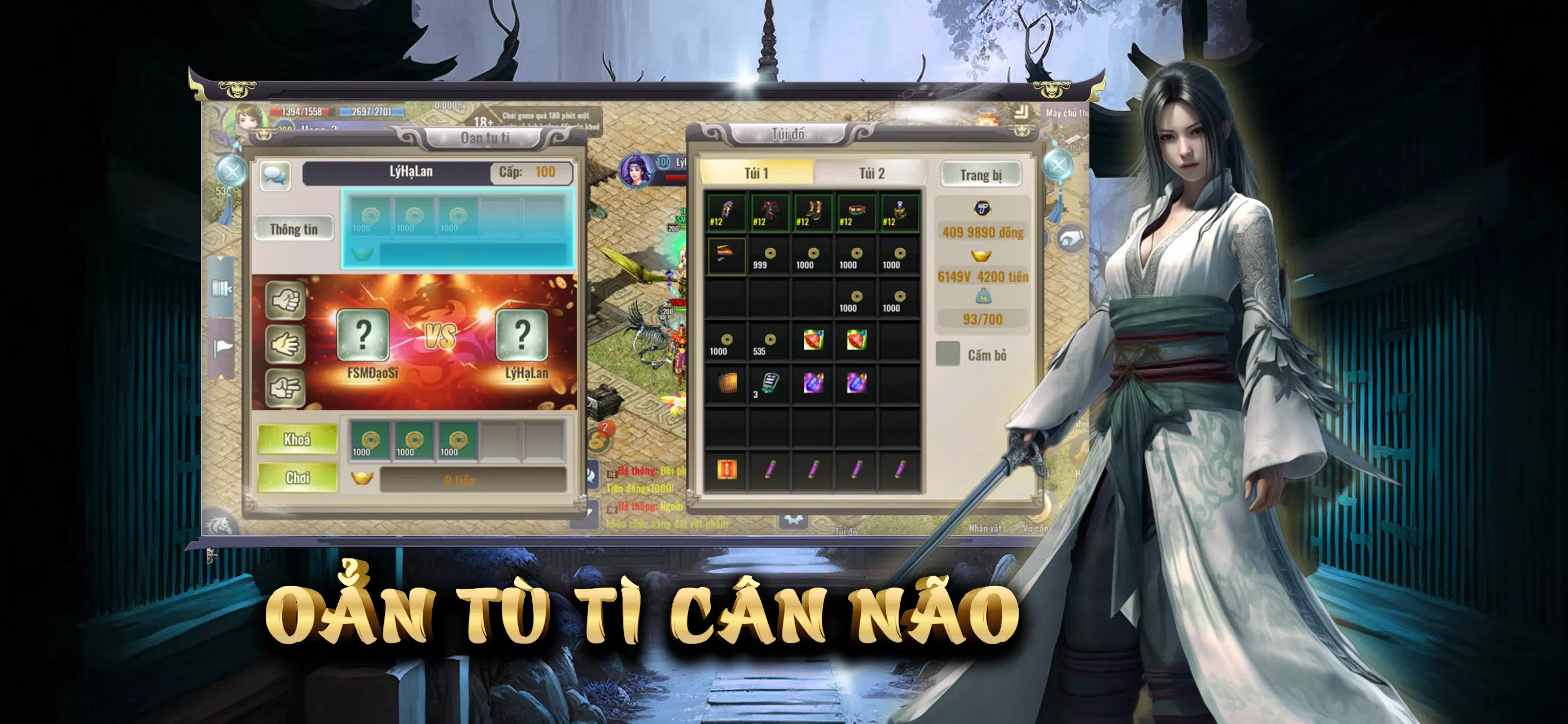 Tam Giới Phân Tranh Mobile 螢幕截圖 3