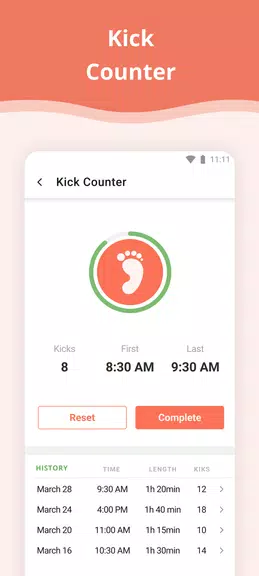 Pregnancy App 螢幕截圖 2