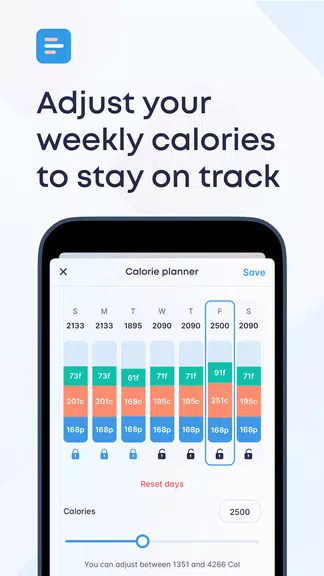 Carbon - Macro Coach & Tracker स्क्रीनशॉट 3