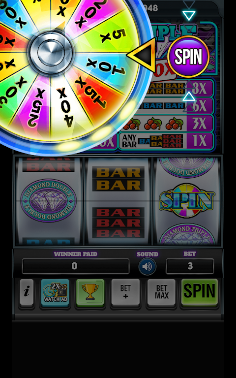 Schermata Diamond Deluxe Casino - Free Slot Machines 0