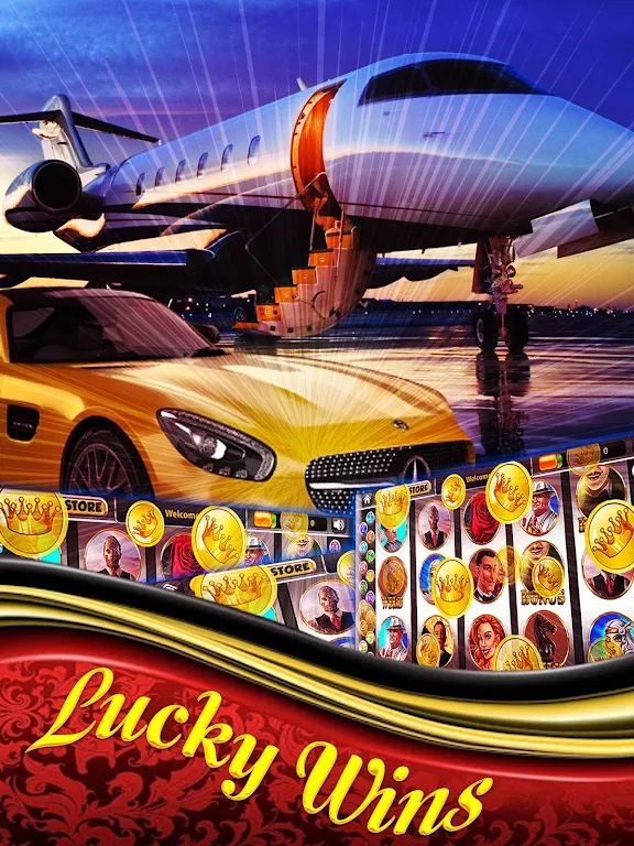 Jet Set Tycoon Slots 螢幕截圖 1