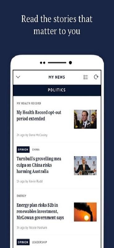 The Sydney Morning Herald Скриншот 1