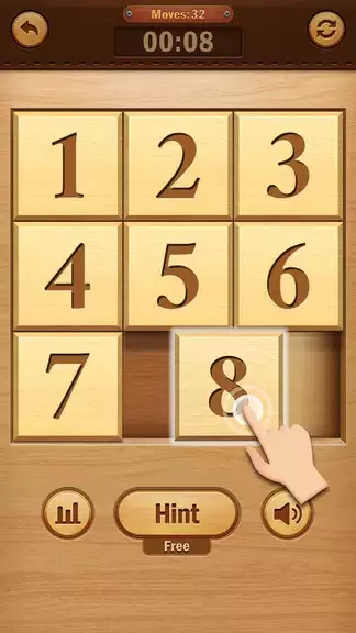 Number Puzzle - Sliding Puzzle Schermafbeelding 0