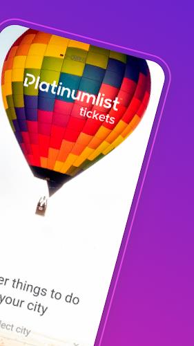 Platinumlist - Book Tickets Captura de tela 1