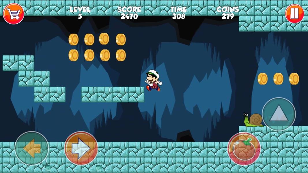 Super Nob Run:Adventure Jungle Screenshot 1