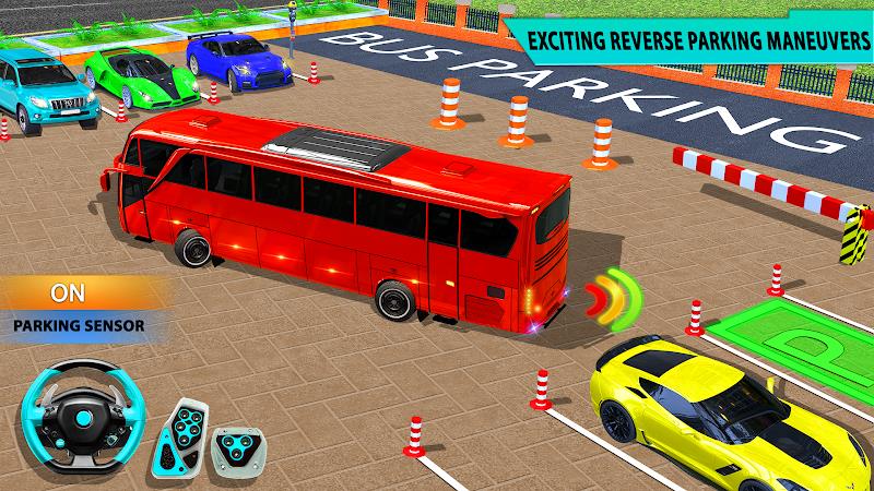 City School Bus Driving Sim 3D ဖန်သားပြင်ဓာတ်ပုံ 3