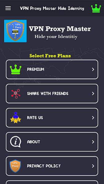 VPN Proxy Master Hide Identity Screenshot 2