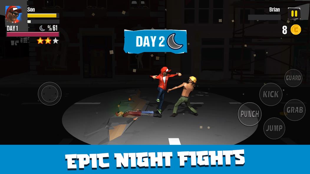 City Fighter vs Street Gang Mod 스크린샷 1