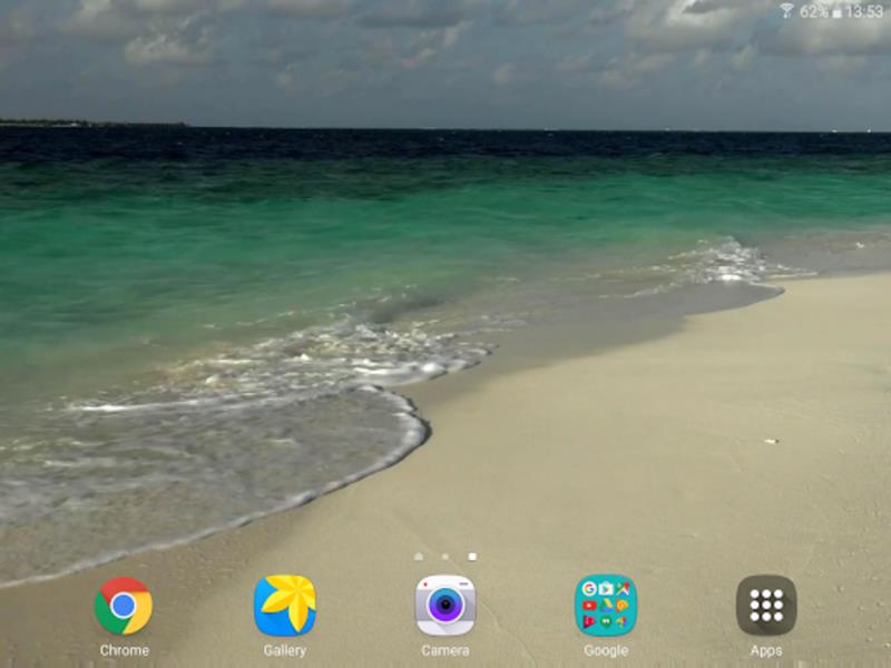 Tropical Beach Live Wallpaper स्क्रीनशॉट 0