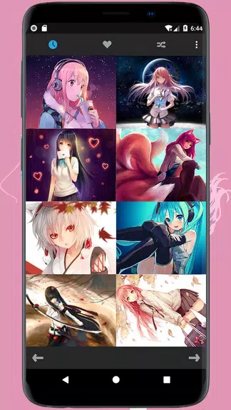 Beauty Anime Girls Wallpapers Скриншот 0
