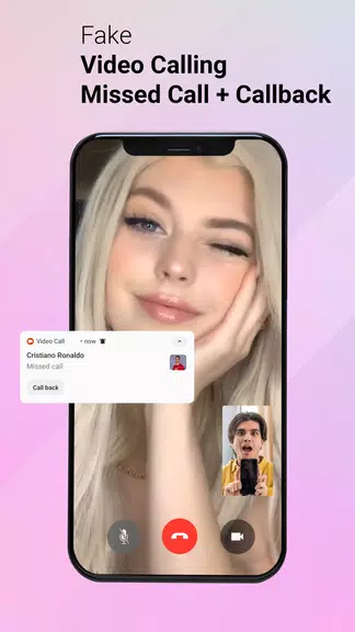 Fake video call - Prank call ဖန်သားပြင်ဓာတ်ပုံ 0