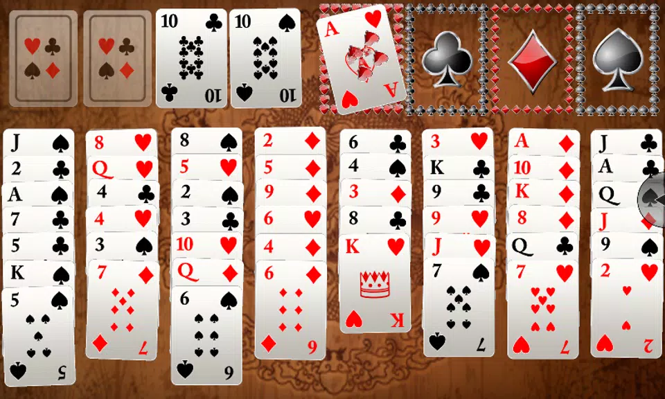 Ultimate FreeCell Solitaire 3D Ảnh chụp màn hình 0