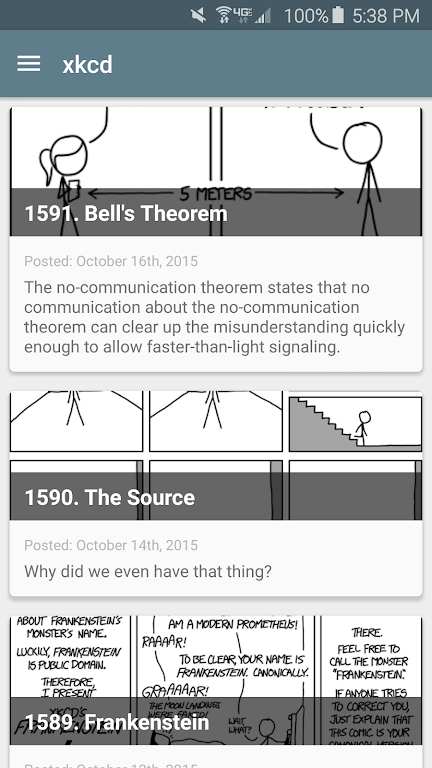 xkcd by Conner Anderson ภาพหน้าจอ 0