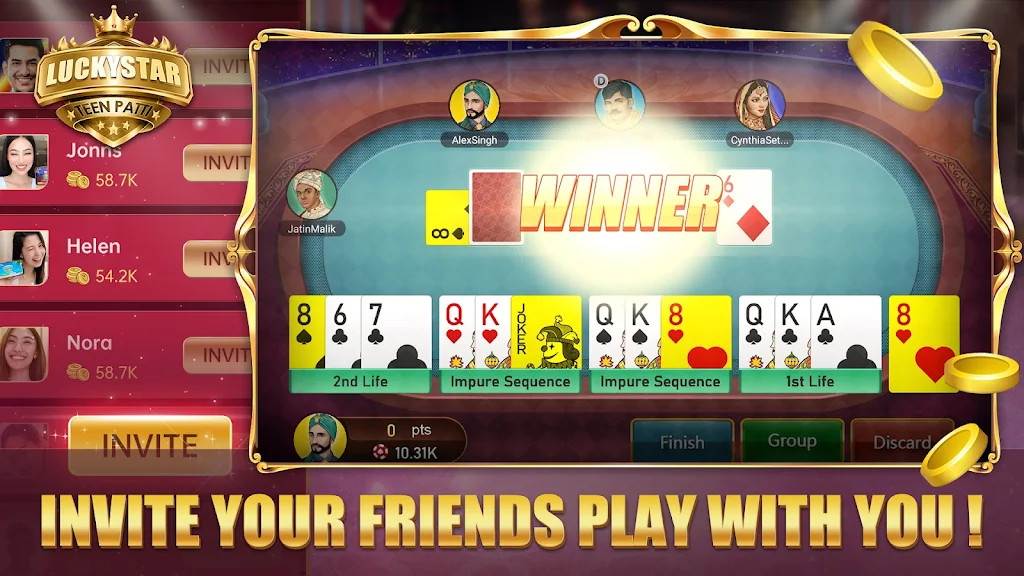 TeenPatti LuckyStar 스크린샷 1