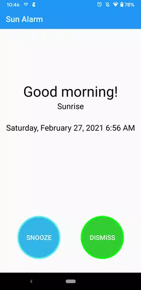 Sun Alarm ภาพหน้าจอ 3